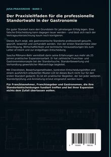 JUSA-PRAXISREIHE • BAND 1: Der Praxisleitfaden für die professionelle Standortwahl in der Gastronomie.