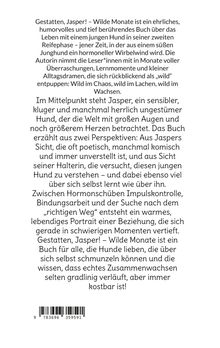 „Gestatten, Jasper! – Wilde Monate“ ist ein humorvolles, berührendes Buch über das Leben mit einem jungen Hund in seiner Reifephase.