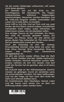 Ein Asteroid rast auf die Erde zu. Ein Endzeitroman über Überleben, Verlust und die Suche nach neuer Hoffnung.