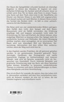 Text beschreibt ein Buch über Symbole und Methoden des Wandels. Themen umfassen Tarot, Astrologie und Bewusstsein.
