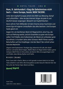 Text: „Rom, 9. Jahrhundert: ‚Sag die Geheimnisse nicht laut.‘ – Ganz Europa, heute: NON TACERE.“ Buchbeschreibung und Infos.
