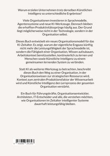 Ein Buch über Organisationsmodelle im KI-Zeitalter, das vermittelt, wie Wissen und KI gemeinsam Produktivität steigern.