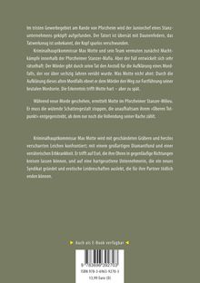 Kriminalkommissar Max Motte ermittelt in einem Mordfall bei der Pforzheimer Stanzer-Mafia. Auch als E-Book verfügbar.