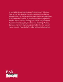 In sechs Bänden präsentiert das Projekt Harich 100 eine Forschung zu Wolfgang Harichs Leben und Werk. Thema Kultur.