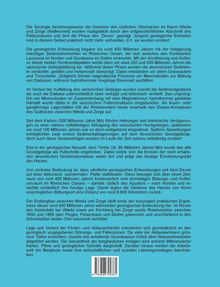 Langer Text beschreibt die geologische Geschichte und Entwicklung der Region Wieda und Zorge im südlichen Oberharz.