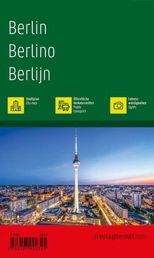 Berlin, Stadtplan 1:10.000, freytag &amp; berndt, Karten