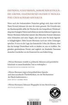 Werner Biermann: Konrad Adenauer, Buch