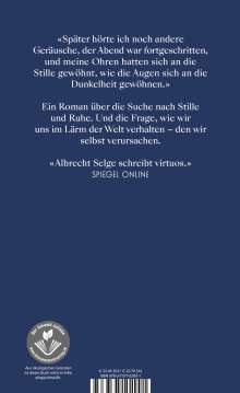 Albrecht Selge: Silence, Buch