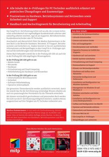 Texte: Inhalte für A+-Prüfungen, Praxiswissen zu Hardware, Netzwerk und Support. Buchbeschreibung und Themenübersicht zu Prüfungen.