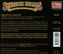 Sherlock Holmes - Folge 60. Der zehnte Earl, CD