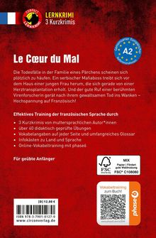 Le Cœur du Mal. Die Todesfälle in der Familie eines Pärchens... Effektives Training der französischen Sprache durch...