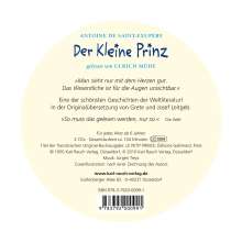 Antoine de Saint-Exupéry: Der Kleine Prinz, 2 CDs