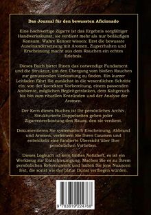 Ein Leitfaden für Zigarrenliebhaber, der Genuss und Aromen betont. Strukturierte Notizen fördern persönliche Vorlieben.