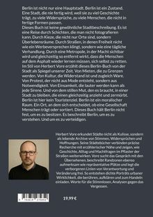 Berlin wird beschrieben als keine typische Hauptstadt, sondern als ein Zustand voller Geschichte und Widersprüche.