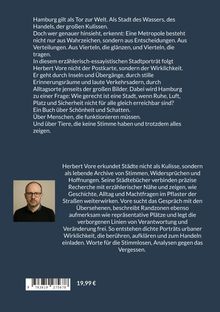 Texte über Hamburg als Tor zur Welt, Stadtporträt von Herbert Vore. Foto eines Mannes, Preis 19,99 €.