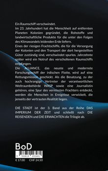 Ein Raumschiff verschwindet. Im 23. Jahrhundert sichern Kolonien Ressourcen für die Erde. Die "Allianz" sucht Vermisstes.