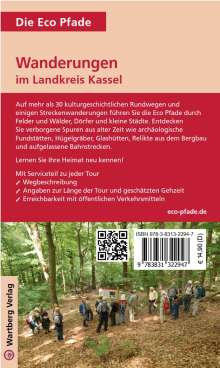 Harald Kühlborn: Die Eco Pfade. Wanderungen im Landkreis Kassel, Buch