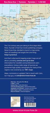 Reise Know-How Landkarte Pyrenäen / Pyrenees (1:250.000), Buch