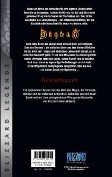 Richard A. Knaak: Diablo: Sündenkrieg Buch 1 - Geburtsrecht, Buch