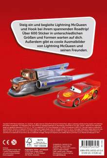 Disney PIXAR Cars On The Road: Superstarker Sticker- und Malspaß, Buch