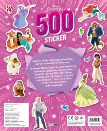 Disney Enterprises: Disney Prinzessin: 500 Sticker - Stickern - Rätseln - Ausmalen, Buch