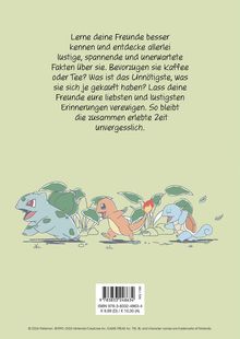 Text im Zentrum, umgeben von drei fröhlichen, stilisierten Kreaturen im Comicstil, die durch Gras rennen.