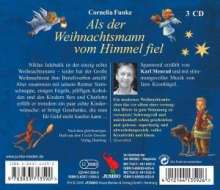 Cornelia Funke: Als der Weihnachtsmann vom Himmel fiel, 3 CDs