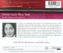 Lily Brett: Immer noch New York, 2 CDs