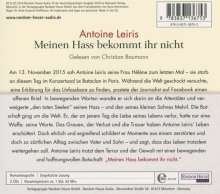 Antoine Leiris: Meinen Hass bekommt ihr nicht, 2 CDs