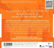 Alexander von Schönburg: Weltgeschichte to go, 4 CDs