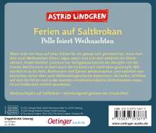 Astrid Lindgren: Ferien auf Saltkrokan. Pelle feiert Weihnachten, CD