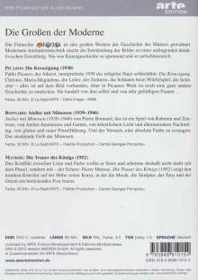 Die Großen der Moderne: Picasso / Bonnard / Matisse, DVD
