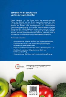 Text: „Soft Skills für die Berufspraxis von Ernährungsfachkräften“ auf blauem Hintergrund. Unten Gemüseabbildungen. Logo: Deutsches Kompetenzzentrum.