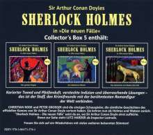 Sherlock Holmes - Die neuen Fälle: Collector's Box 5, 3 CDs