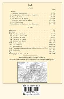 Prof. Dr. Adolf Brinkmann: Brinkmann, P: Bau- und Kunstdenkmäler Stadt und Kreis QUEDLI, Buch