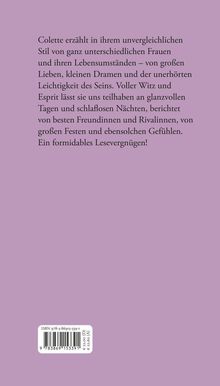 Ein Text beschreibt Colette's einzigartigen Stil und Themen wie Liebe, Dramen, Freundschaft und Gefühle. ISBN unten.