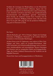 Albrecht Rothacher: Österreichs Kanzler in der 2. Republik, Buch