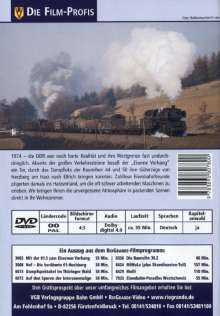 Dampfgüterzüge zum Eisernen Vorhang, DVD