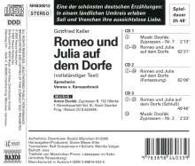 Keller,Gottfried:Romeo und Julia auf dem Dorfe, CD