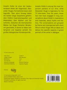 Der mit den Bildern tanzt - Anselm Kiefer / Alexander Kluge, 2 DVDs
