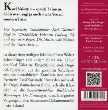 Michael Schulte: Das Leben des Karl Valentin (Sammelbox), 7 CDs