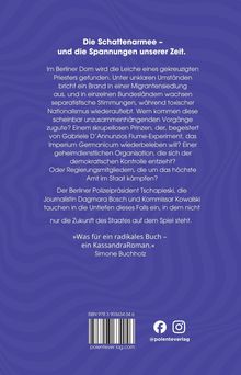 "Die Schattenarmee – und die Spannungen unserer Zeit." Im Berliner Dom wird ein gekreuzigter Priester gefunden.