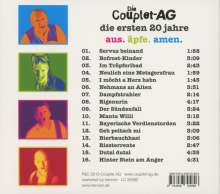 Couplet-AG: Aus.äpfe.amen: Die ersten 20 Jahre, CD