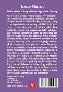 Titel: "KARAM KHELLA: Universalistic Theory of Knowledge and of History".   
Text beschreibt eine alternative Geschichtstheorie.