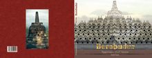 Rechts steht „Borobudur: Appearance of a Universe“ von Peter Cirtek. Links das Bild einer buddhistischen Stupa.
