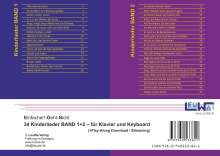 Martin Leuchtner: Einfacher!-Geht-Nicht: 34 Kinderlieder BAND 1+2 für Klavier und Keyboard (+Play-Along-Streaming) | LeuWa, Buch