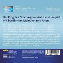 Richard Wagner: Der Ring des Nibelungen (Oper erzählt als Hörspiel mit Musik), 4 CDs