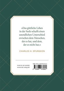 Charles Haddon Spurgeon: Bist du von oben geboren?, Buch