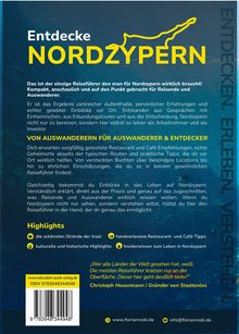 Entdecke NORDZYPERN. Reise- und Auswandererführer. Highlights: Strände, Restaurants, Kultur, Insiderwissen zu Nordzypern.