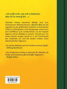 Texte: Heinrich Heines Ballade als Bilderbuchtraum; Aljoscha Blau illustriert. Kommentare von Stiftung Buchkunst und Brigitte Kultur.